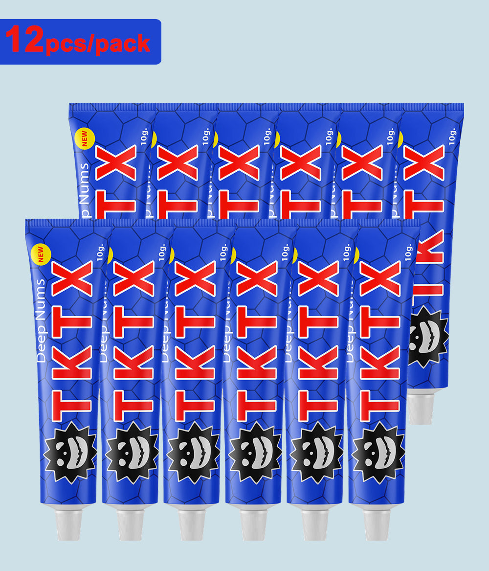 12Pieces Blue TKTX 40% More 0.35oz/10g