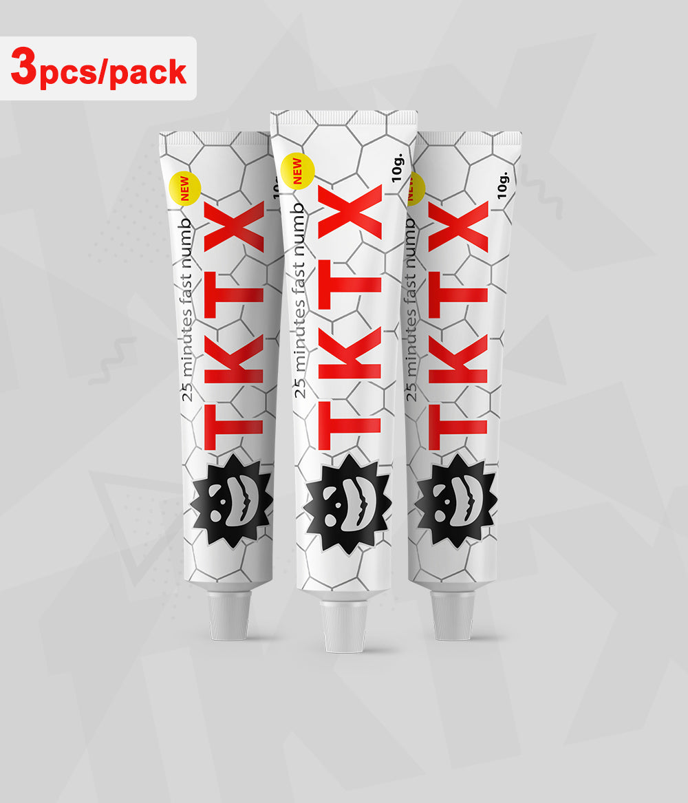 3 Pieces White 40% TKTX 0.35oz/pcs
