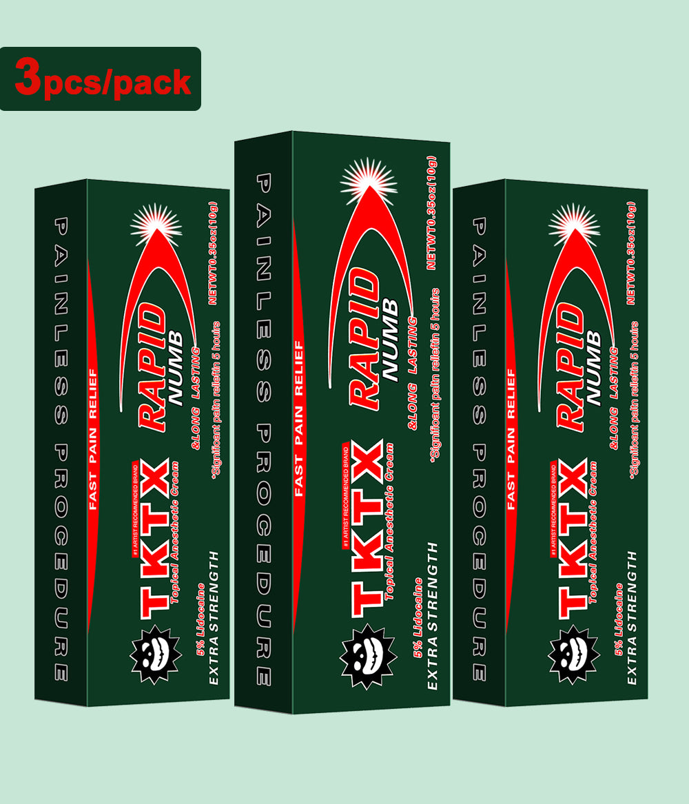 3 Pieces TKTX Rapid & Long Lasting 0.35oz/pcs