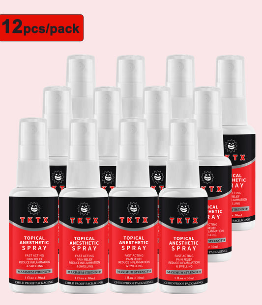 12 Pieces TKTX Spray 1.0 fl.oz