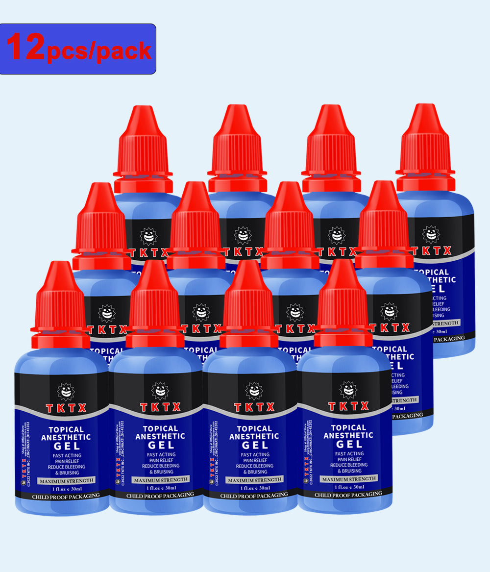 12 Pieces TKTX Gel 1.0 fl.oz