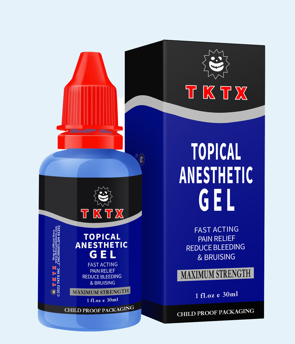 6 Pieces TKTX Gel 1.0 fl.oz