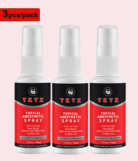 3 Pieces TKTX Spray 1.0 fl.oz