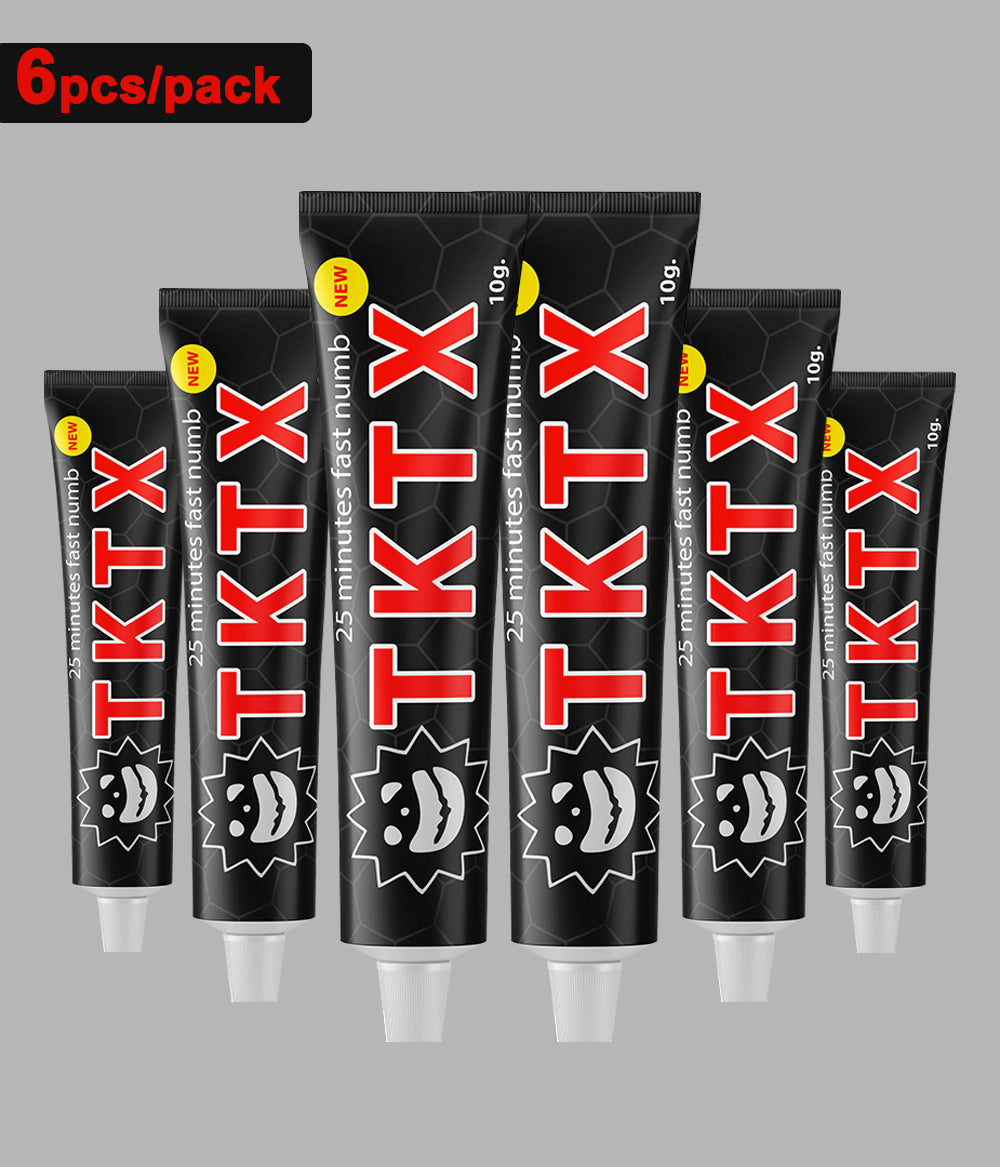 6 Pieces Black 40% TKTX 0.35oz/pcs