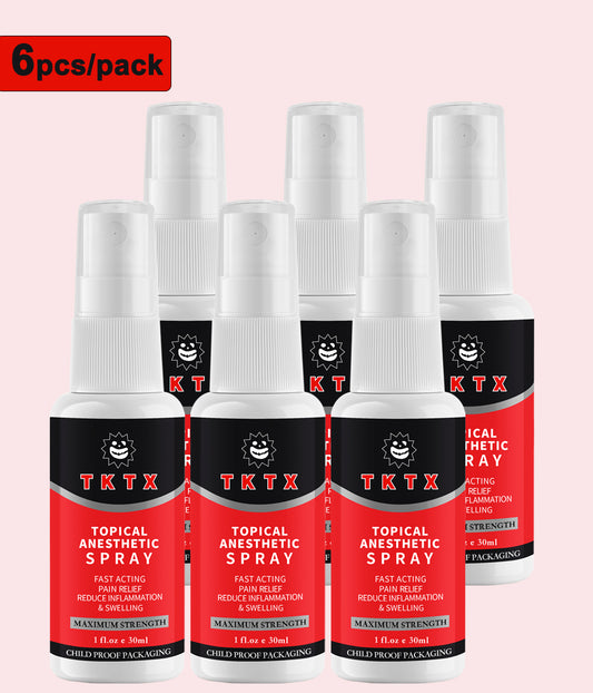 6 Pieces TKTX Spray 1.0 fl.oz