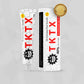 3 Pieces White 40% TKTX 0.35oz/pcs